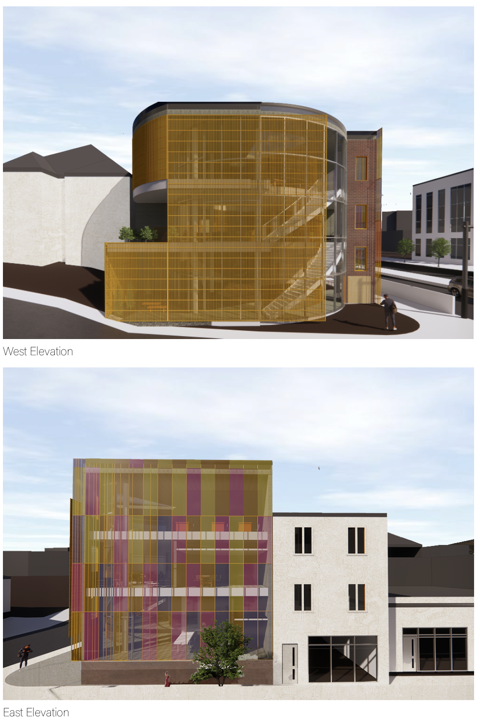 Core & Screen - Elevation