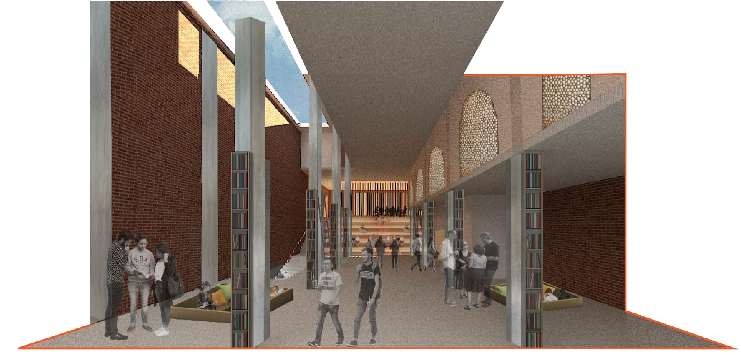 Charles St. Library - Main Reading