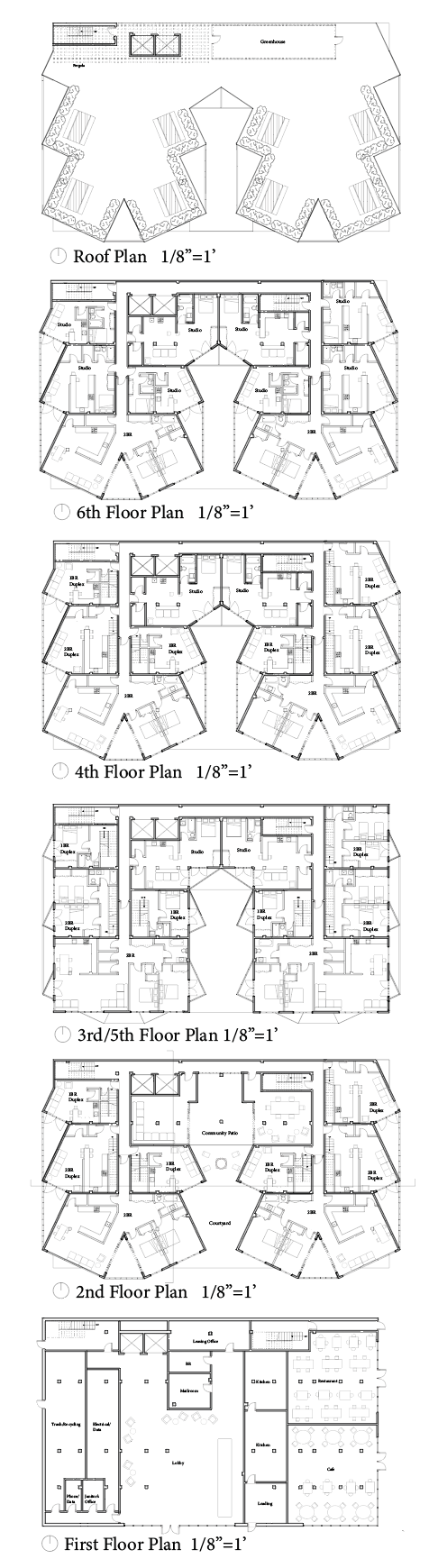 Dwelling in the City - Plan