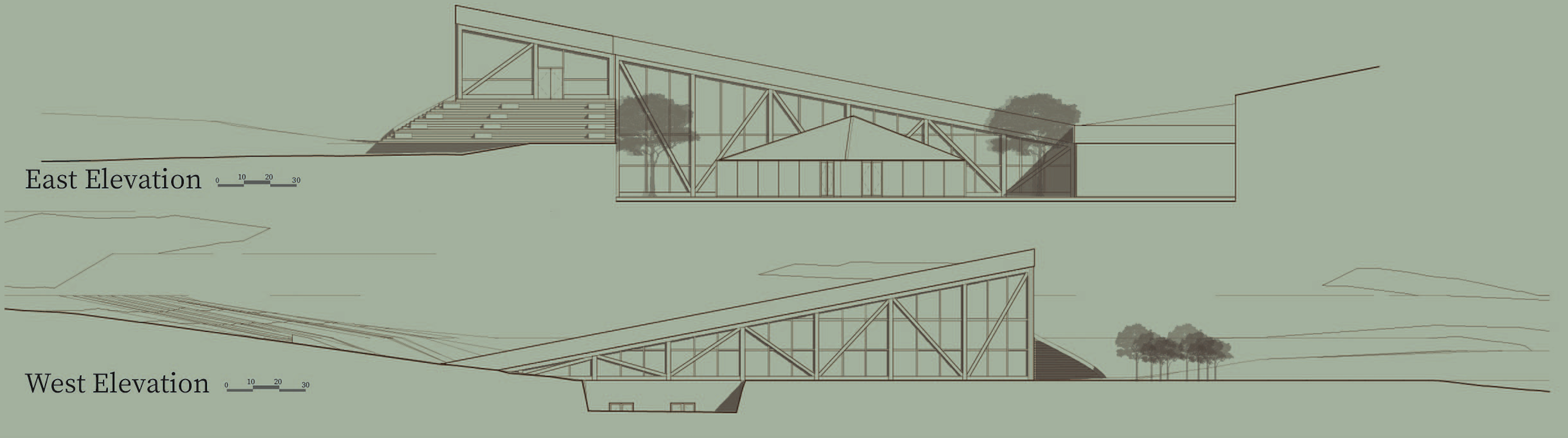 Hidden Gem - Site Elevations